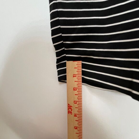 Fighting Eel White and Black Striped Dress with Pockets Size SMALL - Picture 8 of 8